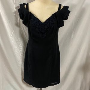 Vintage midnight cocktail dress